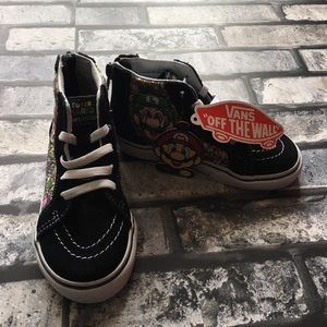 Super Mario Bros High Top Vans